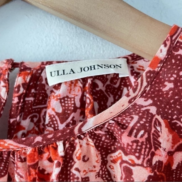 Ulla Johnson Medine Blouse in Coral - Picture 12 of 12